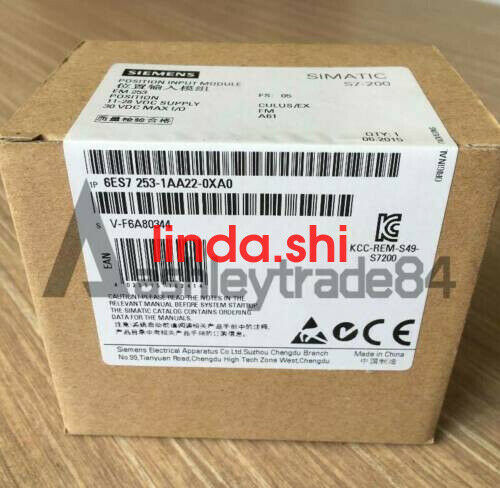 1PC 6ES7253-1AA22-0XA0 SIEMENS POSITION INPUT MODULE 6ES7 253-1AA22-0XA0 NEW