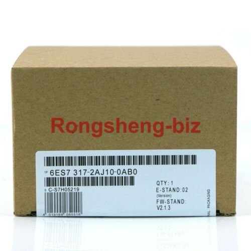 1PC Brand New In Box Siemens 6ES7 317-2AJ10-0AB0 6ES7317-2AJ10-0AB0 CPU 317-2