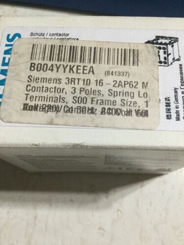 Siemens 3RT10 3 Pole Terminal
