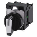 SIEMENS 3SU1100-2BL60-1NA0 Non-Illuminated Selector Switch,22mm Sz