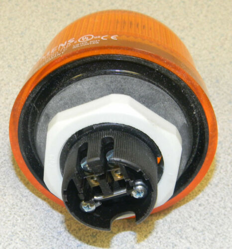 Siemens 8WD5300-1AD Signal Beacon - 12-230V - Yellow - NEW - NIB