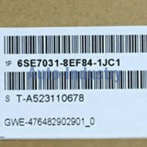 1PC New in box Siemens 6SE7031-8EF84-1JC1 One year warranty 6SE70318EF841JC1