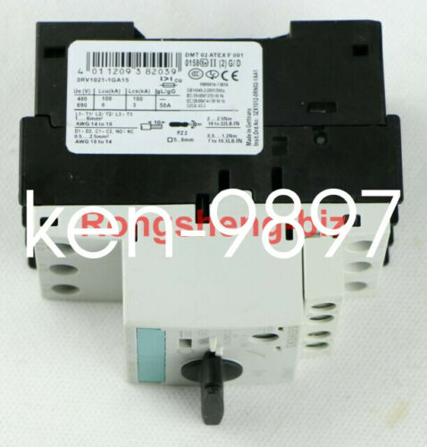 1PC NEW SIEMENS Circuit Breaker 3RV1021-1GA15 #RS8