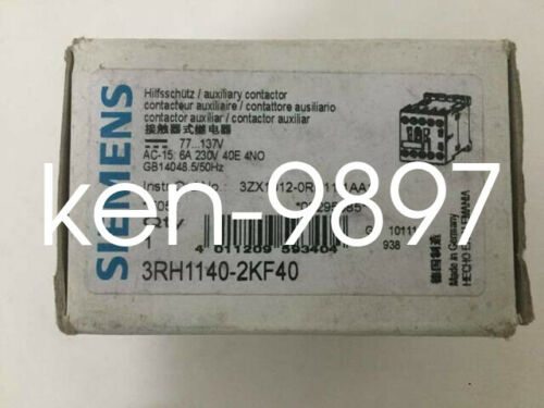 1PC NEW SIEMENS Contactor Relay 3RH1140-2KF40 77-137VDC 3RH11402KF40