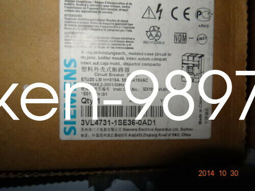 1PC New SIEMENS 3VL4731-1SE36-0AD1 3VL4731-1SE36-0AD1
