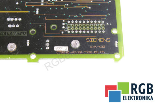 EWK-X30 C79040-A6420-C596-03-85 SIEMENS ID79742