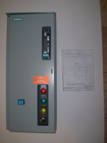 Siemens HP Rated Sirius Magnetic Starter Full Voltage Reversing 600V 1/2 HP NEW