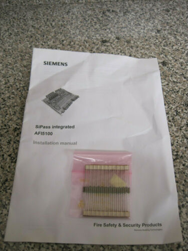 New Siemens SIPASS IPM-010 6FL7820-8CB10 Integrated Input Point Module AFI5100