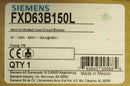 SIEMENS Type FXD6-A Sentron Circuit Breaker 3 Pole 150 Amp FXD63B150L