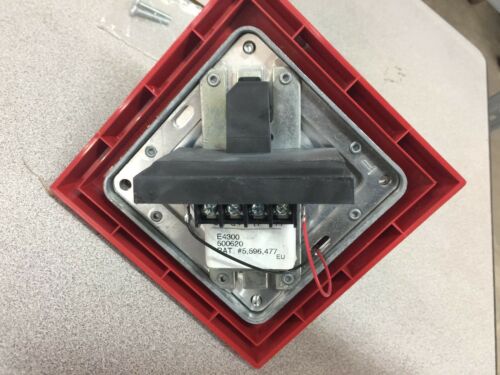 NEW IN BOX SIEMENS HORN/STROBE RED 500-696514