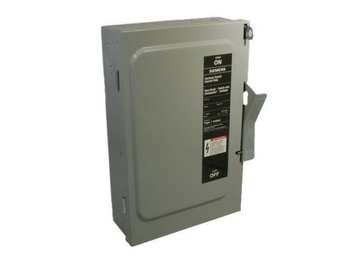 SIEMENS JN322 60A 240V 3PK 3Ph N1 FUSED NEW