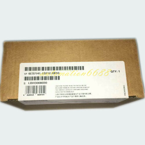 Siemens 6ES7141-1BF12-0XB0 ET200X module 6ES7 141-1BF12-0XB0 new