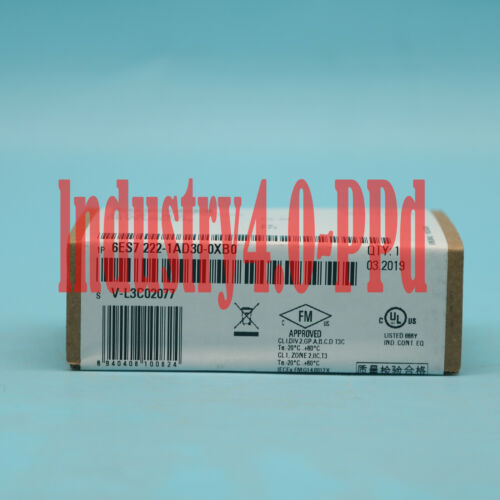 1PC NEW Siemens 6ES7 222-1AD30-0XB0 in BOX 6ES7222-1AD30-0XB0 one year warranty