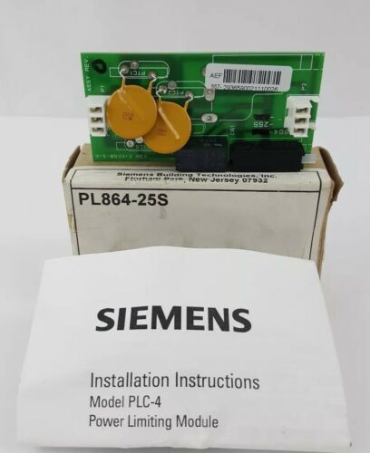 SIEMENS CERBERUS PL864-25S 500-893761 FIRE ALARM POWER LIMITING MODULE