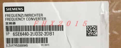 ONE Brand NEW Siemens 6SE6440-2UD32-2DB1
