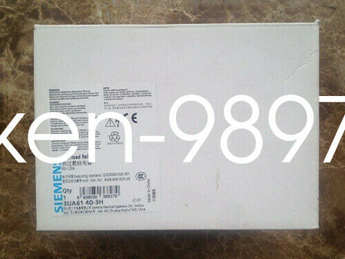 1PC NEW SIEMENS Thermal Overload Relay 3UA6140-3H 90-120A