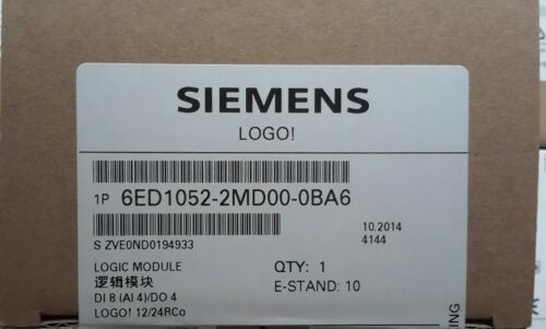 1PCS Siemens logic controller LOGO 12/24RCo 6ED1052-2MD00-0BA6 NEW