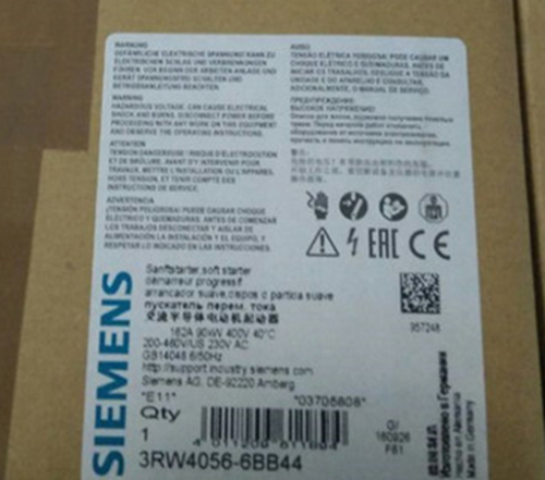 1PC NEW Siemens 3RW4056-6BB44 3RW40566BB44