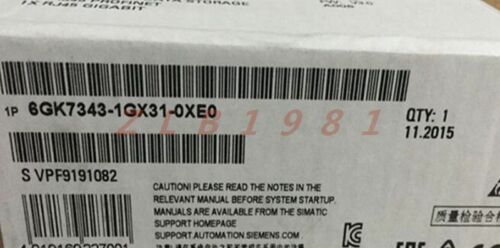 ONE NEW- Sealed Siemens 6GK7343-1GX31-0XE0