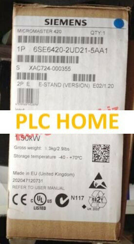 SIEMENS Brand NEW 6SE6 420-2UD21-5AA1 PLC DRIVE 2HP 1.5 KW #RS02*