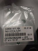 SIEMENS 00323226-01 AUT5 MCH Rast-O-Ring / Stop-O-Ring 3, 5x1 (Qty. 10)