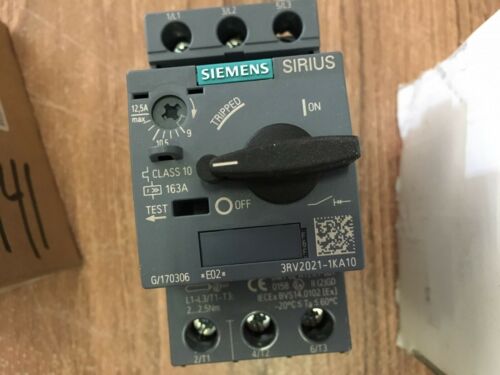 Siemens 3RV2021-1KA10 Manual Motor Starter