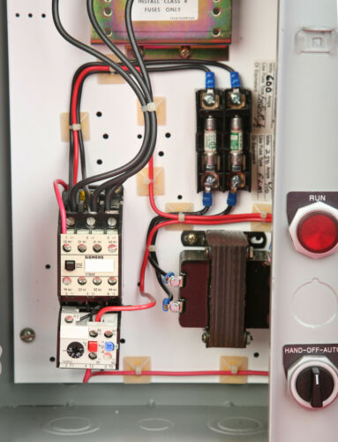 Siemens Motor Starter Fused Disconnect SCF1B4210 HP521EP0CG Auto/Manual Reset