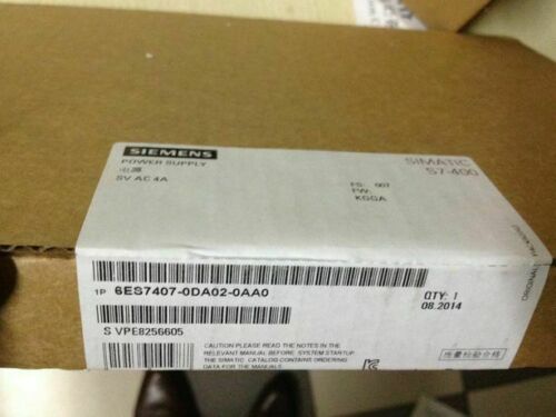 6ES7 407-0DA02-0AA0 6ES7407-0DA02-0AA0 Siemens PLC Module New
