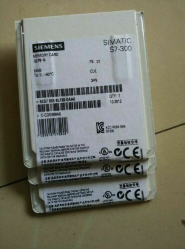 Siemens memory card 6ES7 953-8LF20-0AA0 64KB New #YY0