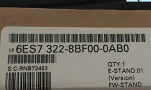 1PC New In Box Siemens 6ES7 322-8BF00-0AB0 PLC Module