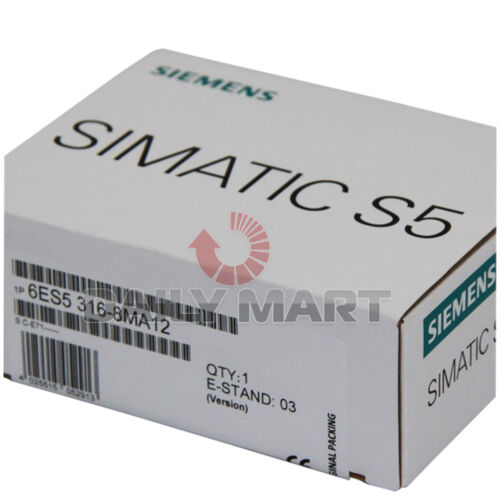 New in Box Siemens 6ES5 316-8MA12 Simatic S5 Interface I/O Module 6ES53168MA12