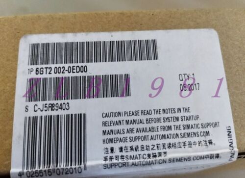 ONE NEW SIEMENS 6GT2002-0ED00
