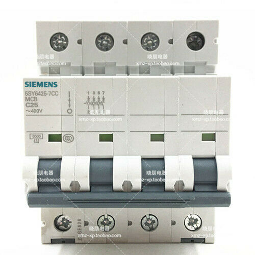 1PC NEW Siemens Miniature circuit breaker 4P 25A 5SY6425-7CC