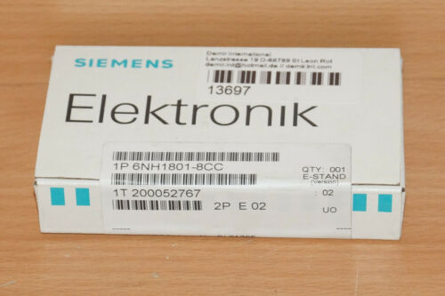 Siemens Sinaut ST1 Tim 6NH1801-8CC E. Stand: 02 Eprom 6NH1 801-8CC