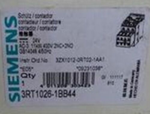 1PC Brand New SIEMENS contactor 3RT1026-1BB44