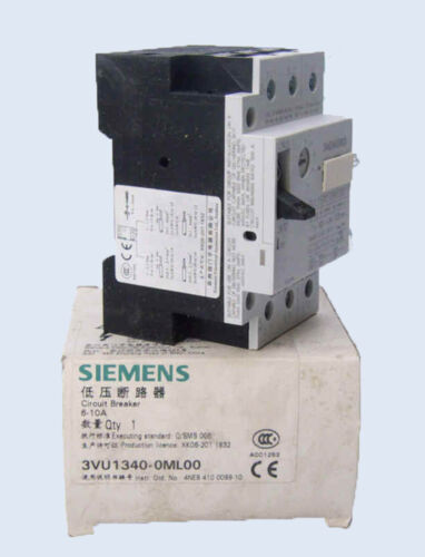 1PC NEW Siemens 3VU1340-0ML00 IN BOX circuit breaker free shipping