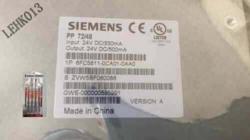 1PCS NEW Siemens 6FC5611-0CA01-0AA1 via DHL or EMS