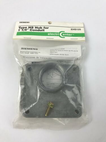 Siemens EHS125 Type HS Hub For 1 1/4 Conduit