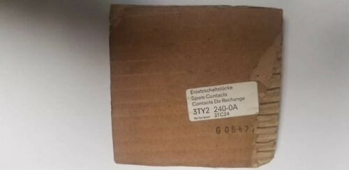 SIEMENS Contact Kit 3TY2 240-0A Spare Contacts NEW IN SEALED PACKAGE