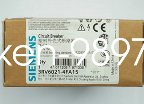 1PC New Siemens Circuit Breaker 3RV6021-4FA15 #RS8