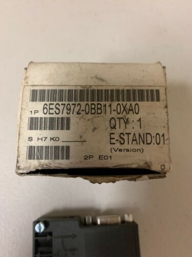 SIEMENS 6ES7972-0BB11-0XA0 BUS CONNECTOR - NEW - FREE SHIPPING