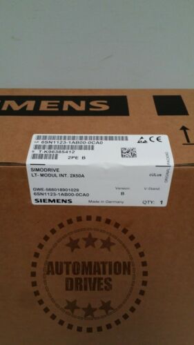 *NEW IN BOX* SIEMENS SIMODRIVE 611 POWER MODULE, 2-AXIS, 50A, 6SN1123-1AB00-0CA0
