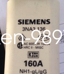 1PC New Siemens 3NA3136 3NA3 136 160A 500V NH1 gL/gG 100KA