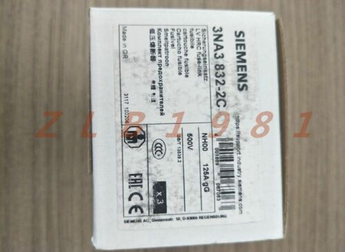 Brand NEW- Siemens Fuse Links 3NA3832-2C