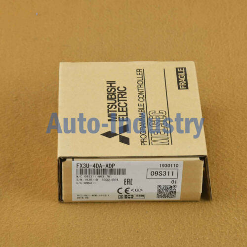 1PC New Brand Siemens FX3U-4DA-ADP One year warranty FX3U-4DA-ADP Fast Delivery