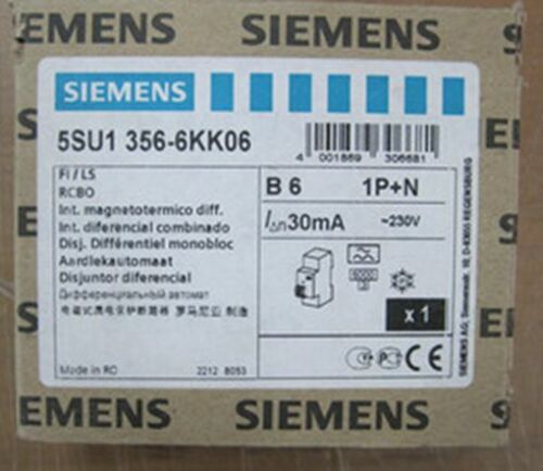 1PC Brand NEW Siemens 5SU1 356-6KK06 #RS19