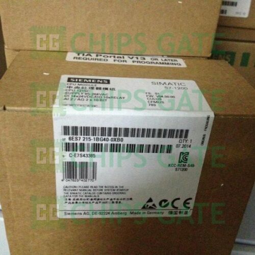 1PCS NEW In Box Siemens 6ES7 215-1BG40-0XB0 Fast Ship