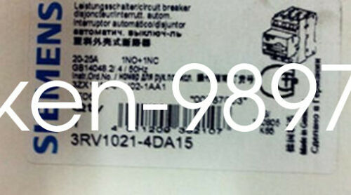 1PC New Siemens motor protection 3RV1021-4DA15 #RS8