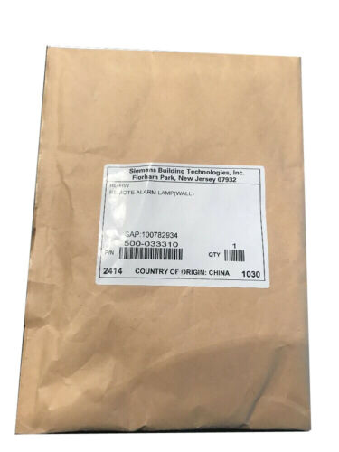 SIEMENS RL-HW REMOTE TEST LAMPS P/N:500-033310 - FREE SHIP - BRAND NEW **C