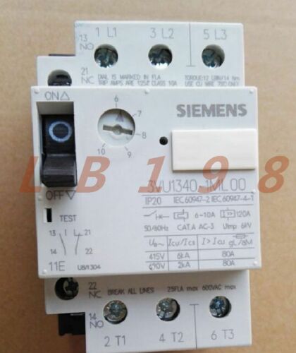 ONE Siemens motor protection 3VU1340-1ML00 6-10A